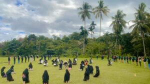 Jelang HUT RI ke-77, SMAN 3 Lengayang Intensif Melakukan Latihan Marching Band