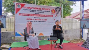 Sosialisasikan Perda No.16/2019, Anggota DPRD Sumbar, Hidayat: Pedagang Kecil Harus Bebas dari Jeratan Rentenir