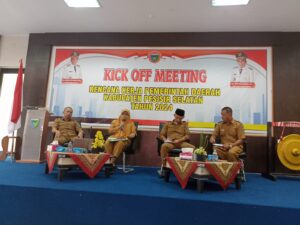 Kickoff Meeting Penyusunan RKPD Tahun 2024, Pemkab Pessel Siapkan Rencana Strategis