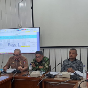 DPRD Padang Bersama Pemko Padang Lakukan Raker Evaluasi P-APBD Kota Padang Tahun Anggaran 2022