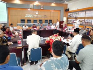 Bahas Anggaran Pilkada 2024, DPRD Mentawai Audiensi ke KPU Sumbar