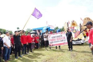 Karnaval Kemerdekaan di Koto Agung Berlangsung Meriah