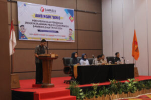 Bawaslu Sumbar Gelar Bimtek Penyusunan dan Pengisian Indeks Kerawanan Pemilu 2024