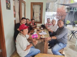 Kopi Bareng, Ketua Ambaro bersama Ketua Harian dan Pengurus Macab Padang Bicarakan Kemajuan LMP