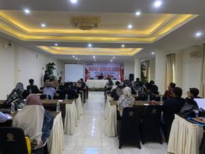 40 Panwascam Padang Panjang Ikuti Konsolidasi Pengawasan Tahapan Pemilu 2024
