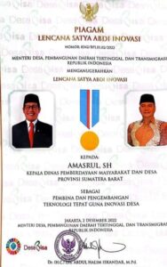 Pembina TTG Terbaik, Kementerian Serahkan Lencana Satya Abdi Inovasi