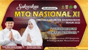 Esok MTQ Nasional ke XI Tingkat Kabupaten akan dibuka Sutan Riska