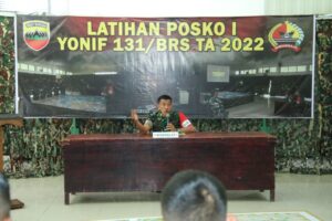 Latihan Posko I Yonif 131/Braja Sakti Resmi Ditutup, Ini Pesan Danrem 032/WRB