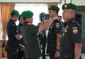 Danrem 032/WRB Pimpin Sertijab Dandim 0319/Mentawai