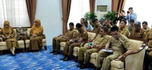 Bupati Eka putra Gelar Rapat Kordinasi, Sinkronisasi, dan Antisipasi Erupsi Gunung Marapi
