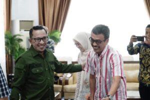 Terima Kunjungan Ketua YPTP UNES Padang , Eka Putra : SDM Kunci Keberhasilan Pemerintahan dan Pembangunan