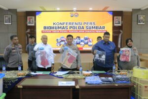 Ditreskrimum Polda Sumbar Tangkap Pelaku Penimpuan Ngaku Ketuturanan Darah Biru