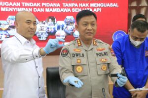 Ditreskrimum Polda Sumbar Sita Satu Pucuk Senpi Dari Pelaku Penipuan