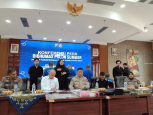 Polda Sumbar Berhasil Amankan Pelaku Tindak Pidana Pencurian