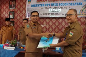 Bupati dan Wabup Hadiri Langsung Sertijab Direktur RSUD Solsel