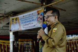 Tanah Datar Canangkan Imunisasi Polio