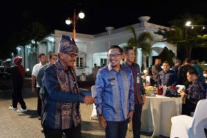 Hadiri Welcome Party, Bupati Tanah Datar Paparkan CoE 2023