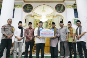 Kunjungi Mesjid Taufiq, Wabup Tanah Datar Sampaikan Perihal Stunting Hingga Pupuk Organik
