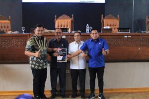 DPRD Dharmasraya Gelar Rapat Paripurna Terkait Laporan LKPj Bupati Dharmasraya 2022