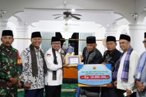 Tim Safari Ramadhan Khusus Bupati Tanah Datar Kunjungi Masjid Ikhlas Sembayan