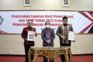 Tanah Datar Kabupaten Pertama di Sumatera Barat Pertahankan WTP 11 Kali Berturut-turut.