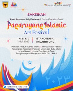 Wujudkan Tanah Datar Sebagai Destinasi Wisata Religi, Dinas Parpora Bakal Gelar Event Pagaruyung Islamic Art Festival