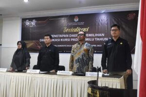 KPU Kota Padang Panjang Gandeng Insan Pers Sosialisasikan Penetapan Dapil dan Alokasi Kursi Pemilu 2024