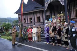 Disambut Wawako Padang Panjang Asrul, Rombongan Danjen Akademi TNI Kunjungi Padang Panjang