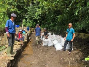 Dinas PUPR Padang Panjang Respon Cepat Kerusakan Pintu Air Banda Darek