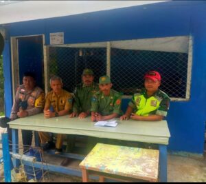Bhabinkamtibmas dan Babinsa Desa Lunto Timur Bersinergi dalam memelihara Kamtibmas di Desa Binaan