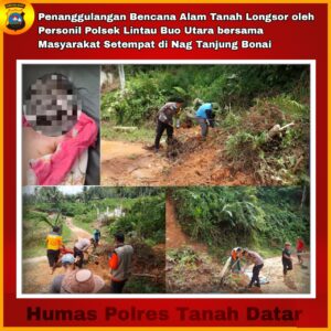 Longsor di LBU, Satu Balita Meninggal Dunia