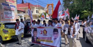 Teriakan Prabowo Presiden Menggema Saat Gerindra Daftarkan Caleg