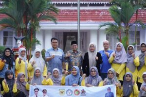 Resmi Dilepas Bupati, Kontingen Tanah Datar Siap Berlaga Porseni Tingkat Sumbar 2023