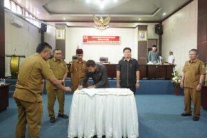 Pemerintah Bersama DPRD Sepakati Perda Perumda Air Minum Tirta Seribu Sungai