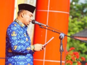 Upacara Bendera Hari Kebangkitan Nasional ke 115 di Kabupaten Dharmasraya Berlangsung Khidmat