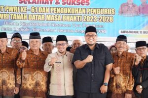 Pengurus PWRI Tanah Datar Periode 2023-2028 Dikukuhkan