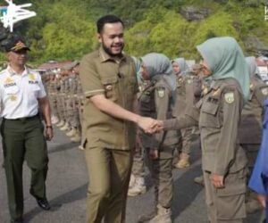 Pimpin Apel, Wako Padang Panjang Fadly Amran Apresiasi Satpol PP Damkar