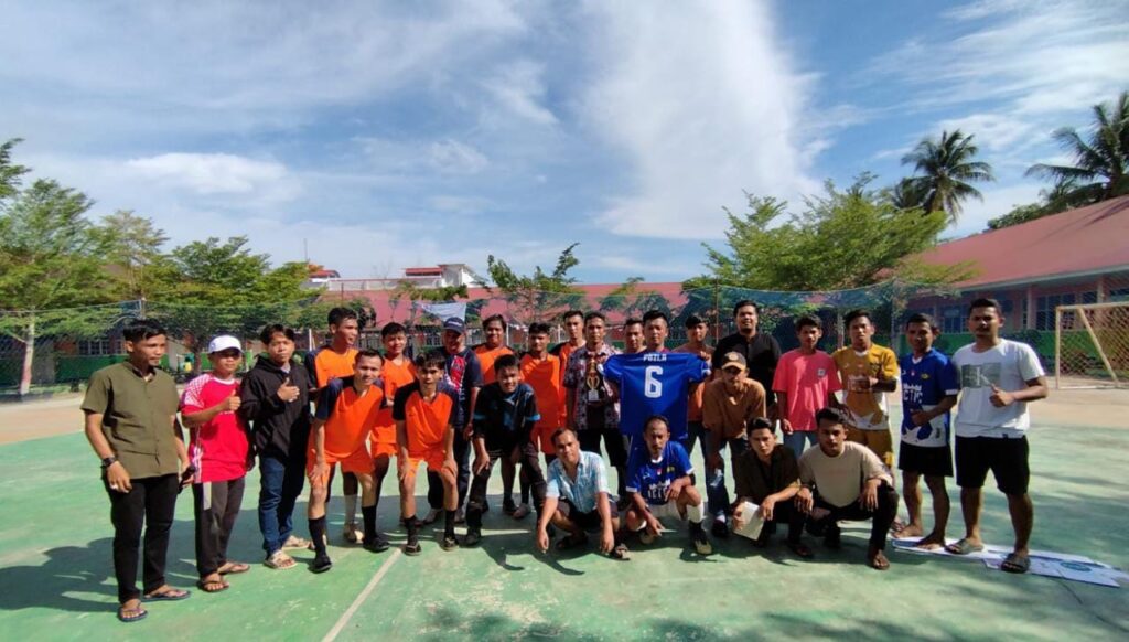 Semarakkan Kemerdekaan, Pemuda Cimpu Surantih Gelar Kejuaraan Futsal Tingkat Kecamatan