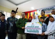 Baznas Tanah Datar Salurkan Bantuan Pendidikan Sebesar 2.6 Milyar