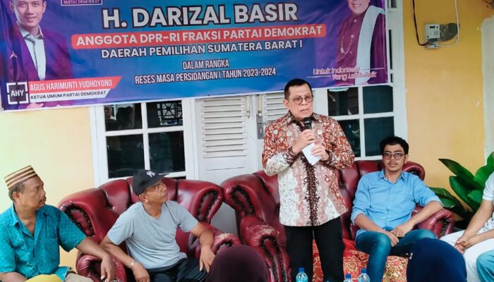 Darizal Basir Gelar Temu Konstituen Dengan Warga Dadok Tunggul Hitam Kota Padang