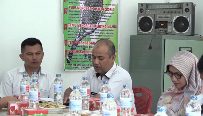 Rapat Persiapan Turnamen Tenis Nasional Bupati Cup 2023 U 10 – U 18 se-Indonesia di Tanah Datar