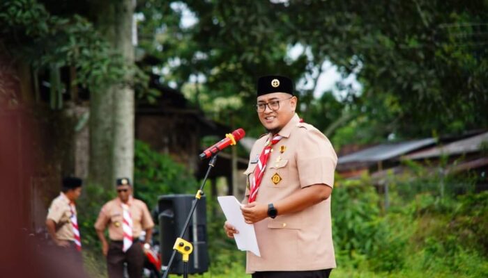 Wabup Richi Aprian Pimpin Apel Bersama Dalam Rangka Pesta Siaga Tahun 2023