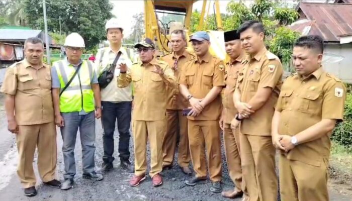 Tak Tanggung-tanggung, Dipenghujung Tahun Tanah Datar Dapat Dana Inpres 10 Milyar