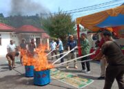 Kejari Pesisir Selatan Musnahkan Barang Bukti Sabu dan Ganja, Segini Jumlahnya..