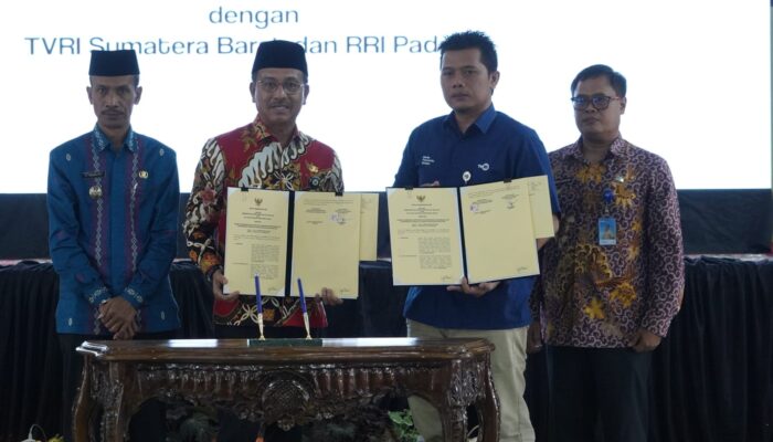 Perluas Penyebaran Informasi, Pemkab Solsel Gaet TVRI dan RRI