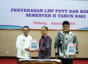 Bupati Tanah Datar Terima LHP PDTT Kepatuhan Belanja Daerah 2023 Dari BPK