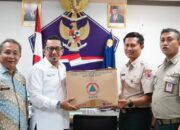 Tanah Datar Terima Bantuan Logistik Dari BNPB