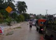 Banjir di Nagari Cupak Lumpuhkan Jalan Solok-Padang
