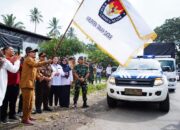 Dilepas Bupati Eka Putra, Logistik Pemilu Meluncur Kepelosok Negeri