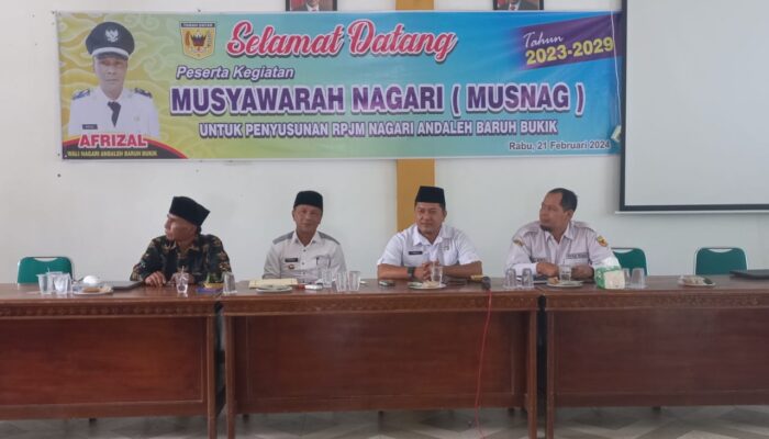 Afrizal: Silaturahmi dan Koordinasi Kunci Kesuksesan Pembangunan